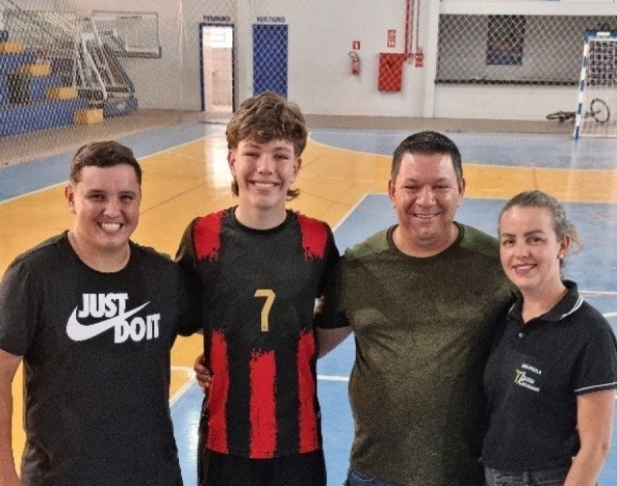 Atleta de Terra Nova é convocado para a Seleção Mato-grossense de Handebol