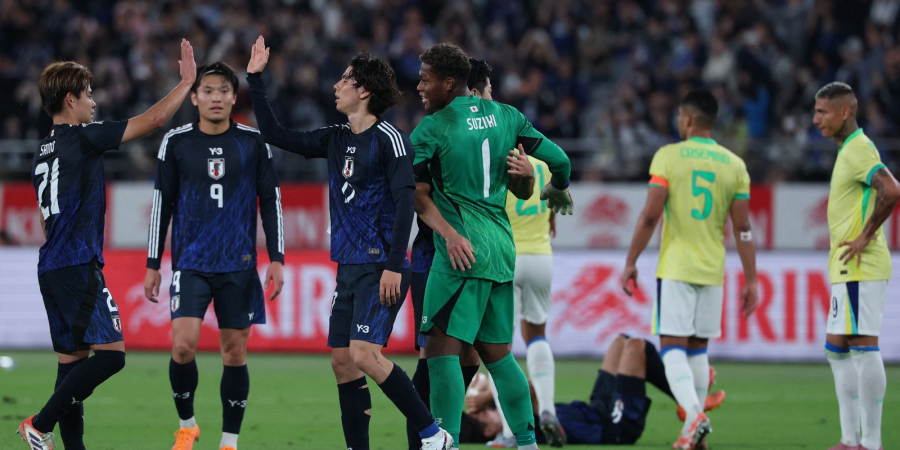 Brasil perde, de virada, para o Japão por 3 a 2