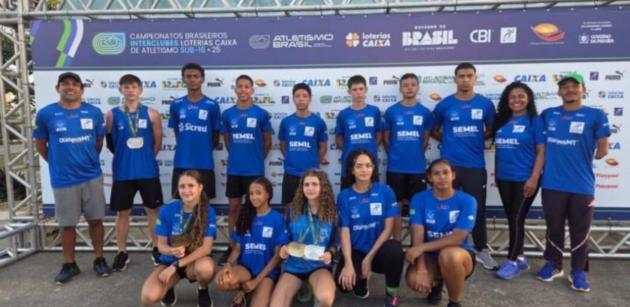 Delegação de Sorriso fica entre as 10 melhores no Brasileiro Sub-16 de Atletismo