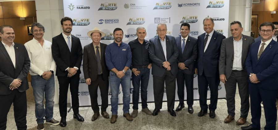 Norte Show 2026 em Sinop é lançada em Brasília e prestigiada por lideranças