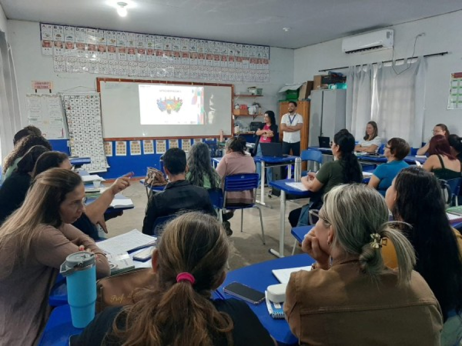 Educação de Terra Nova do Norte promove formação pedagógica para fortalecimento da alfabetização
