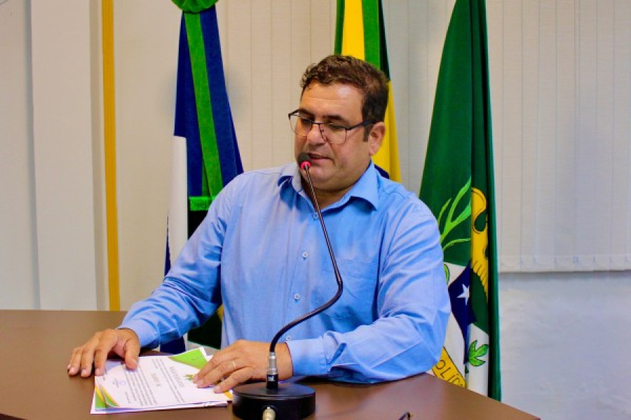 O vereador luciano Milani apresentou indicação ao deputado Thiago Silva solicitando van para saúde em Colíder