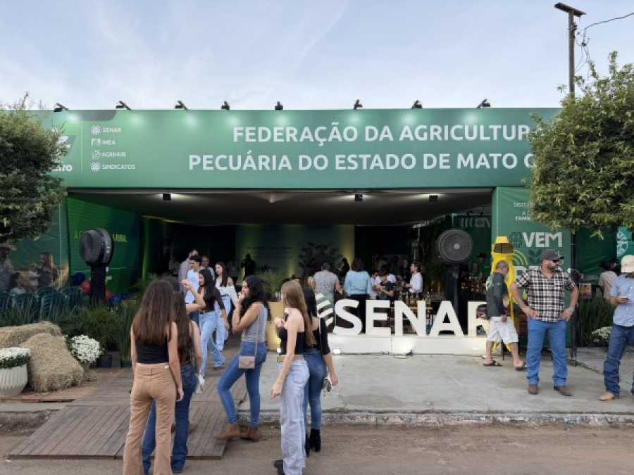Experiências interativas do Sistema Famato destacam o agro no cotidiano da população durante Agrotã